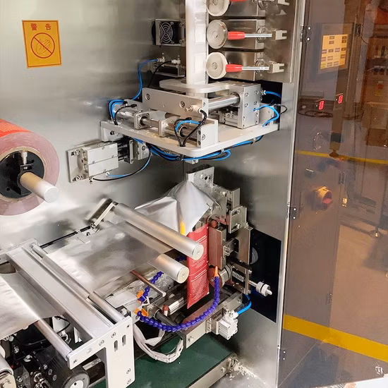 50% de desconto Automático Triângulo de Nylon Pirâmide Gotejamento Grânulo de Café Filtro de Câmara Dupla Saco de Folhas de Chá Enchimento de Sachê Embalagem Máquina de Embalagem Personalização Básica