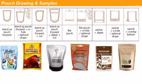 Saco de plástico automático bolsa saquinho garrafa de água líquida blister em pó alimentos aferidor do calor a vácuo embalagem selagem e enchimento preço da máquina de embalagem